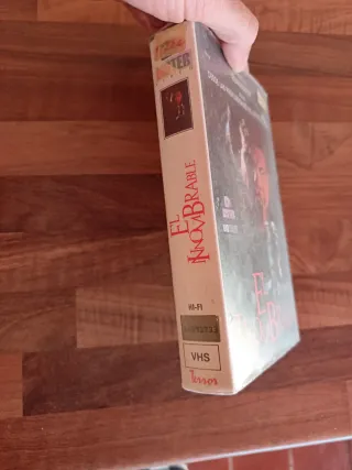 VHS El Innombrable Terror H.P. Lovecraft