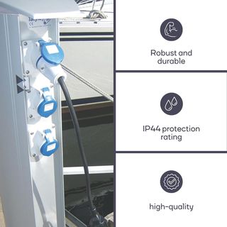 Perel Cable de Adaptador, H07RN-F 3G1.5, 0.4 m, 16