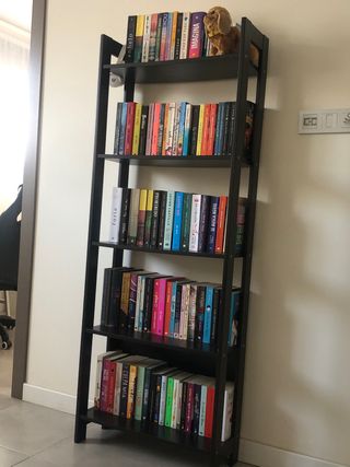 Estantería Negra 5 Estantes