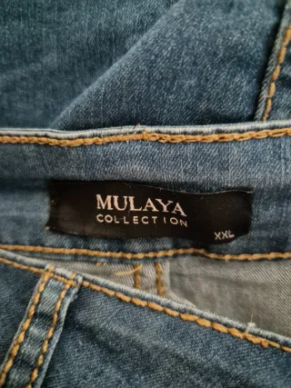 Falda vaquera Mulaya Talla XXL