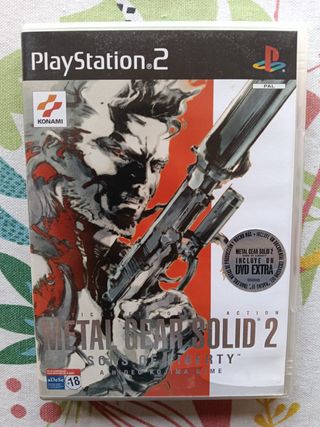 Metal Gear Solid 2 PS2 (PlayStation 2) Acción