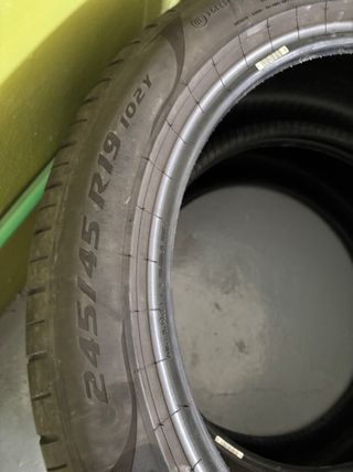 2 Neumáticos pirelli pzero 245/45R19 102Y