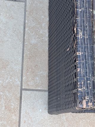 Conjunto de muebles de jardín ratán