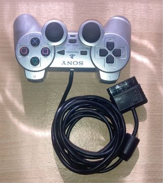 Mando PlayStation 2 Plata