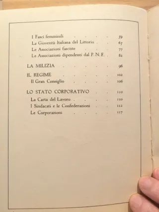 Il primo libro del fascista, ed. Mondadori, 1938