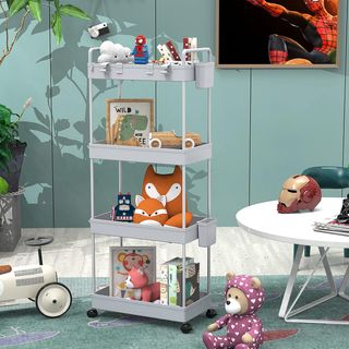 Ronlap Carro de Almacenamiento Delgado, Organizado