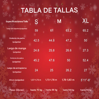 Disfraz Santa Claus Adulto Talla XL
