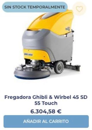 Fregadora industrial Ghibli & Wirbel