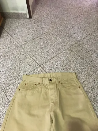 Pantaloni Levi's 551 Beige Uomo W32L34