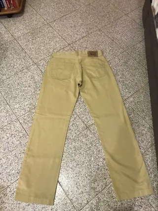 Pantaloni Levi's 551 Beige Uomo W32L34