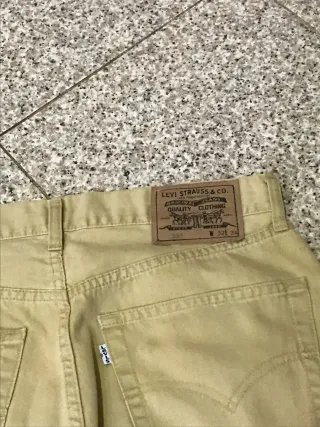 Pantaloni Levi's 551 Beige Uomo W32L34