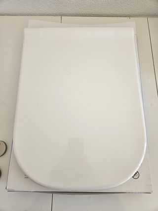 Tapa WC blanca Tatay Square Antibacteriana