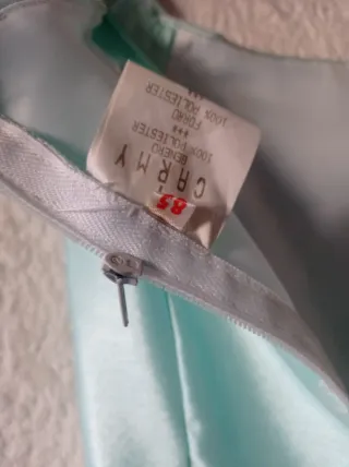 Vestido niña comunión princesa azul