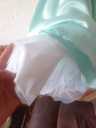 Vestido niña comunión princesa azul