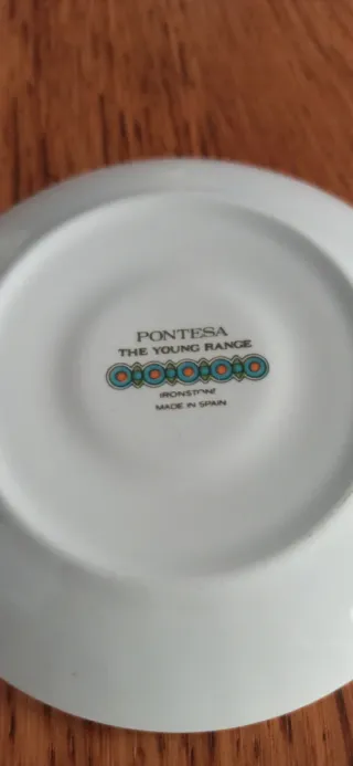 Juego café retro vintage Pontesa diseño años 60/70