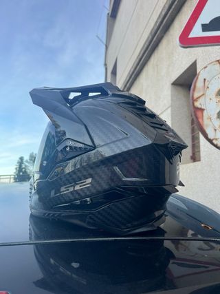 Casco LS2 Explorer Carbono Negro