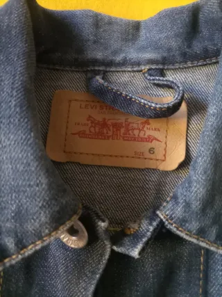 Cazadora Vaquera Levi's Talla 6 Años