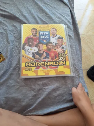 Album de futbol 365 con cartas y cristiano incluid