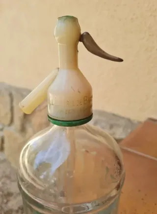 Sifón Laurel de Baco Madrid antiguo