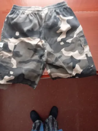 Pantalones cortos camuflaje hombre