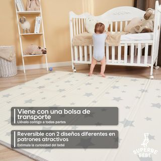 Alfombra Bebé Plegable 180x200x1.5 CM.