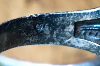 Anello Argento 925 Cesellato Pietra corniola