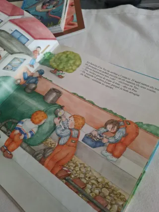 En Teo va en tren (catalan)