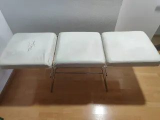 Camilla fija de aluminio para estética o masaje