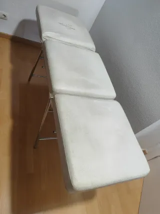 Camilla fija de aluminio para estética o masaje