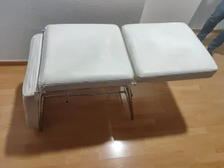 Camilla fija de aluminio para estética o masaje