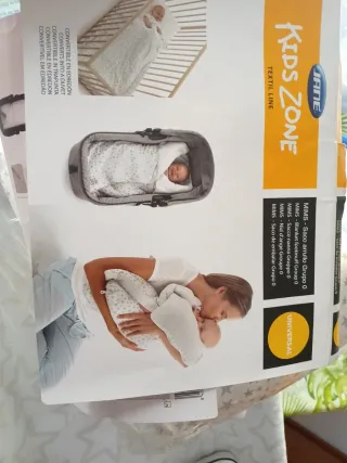 Manta para carrito de bebé estrellas