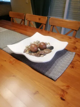 Ensaladera Decorativa Bolas y Piedras