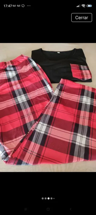 Pijama largo señora