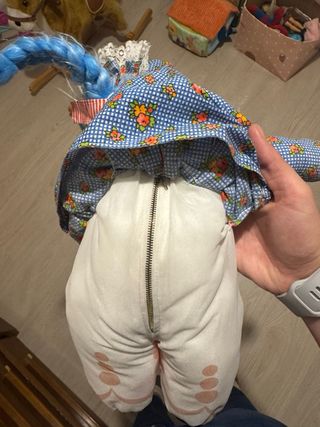 Muñeca de trapo vintage años 30