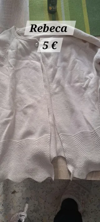 Jersey de cuello alto a rayas S