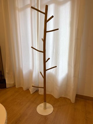 Perchero Nórdico Madera y Metal