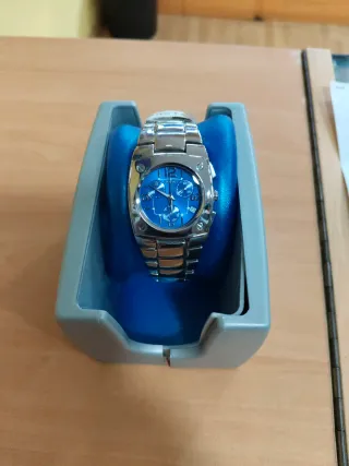 Reloj Breil Wede Unisex Azul y Plateado