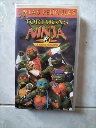VHS Tortugas Ninja: La Nueva Mutación