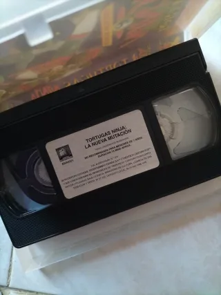 VHS Tortugas Ninja: La Nueva Mutación