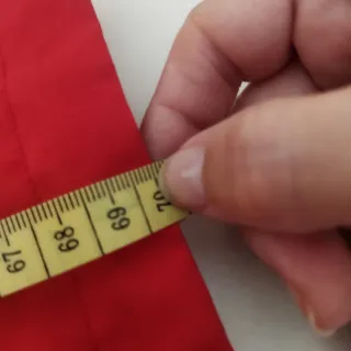 Parka roja Venca Talla 40