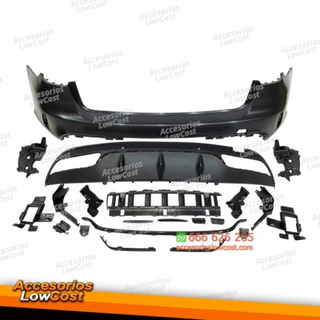 Paragolpes Trasero Mercedes W205 SW Look C63