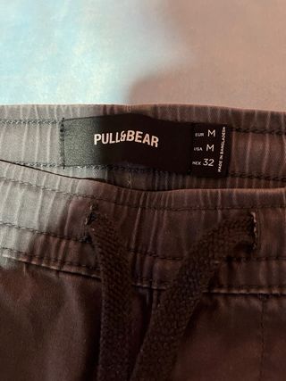 Pull&Bear Cargo Pants Negro