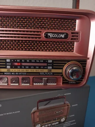 Radio GOLON RX-733BT Estilo Vintage