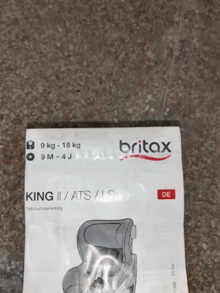 Silla de coche Britax Römer azul