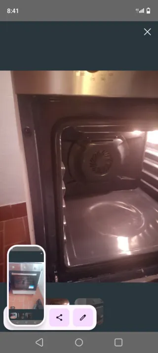 Horno eléctrico candy