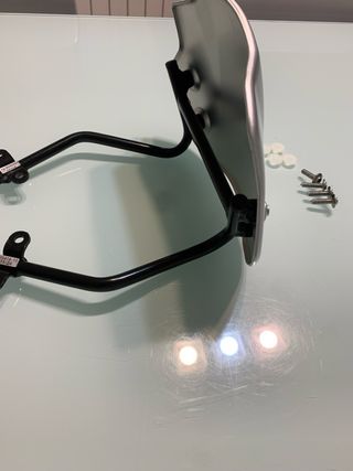 Pantalla/Cúpula de Aluminio Cepillado BMW R Ninet