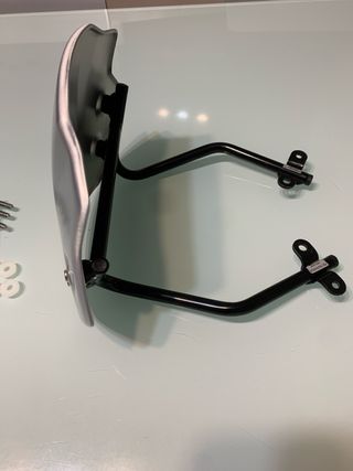 Pantalla/Cúpula de Aluminio Cepillado BMW R Ninet