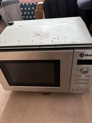 Horno microondas integrable Balay acero inox