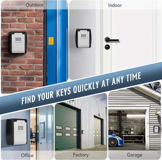 Vinabo Caja para Llaves, Caja de Seguridad para Ll