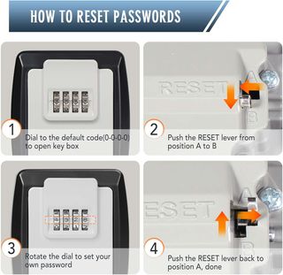 Vinabo Caja para Llaves, Caja de Seguridad para Ll